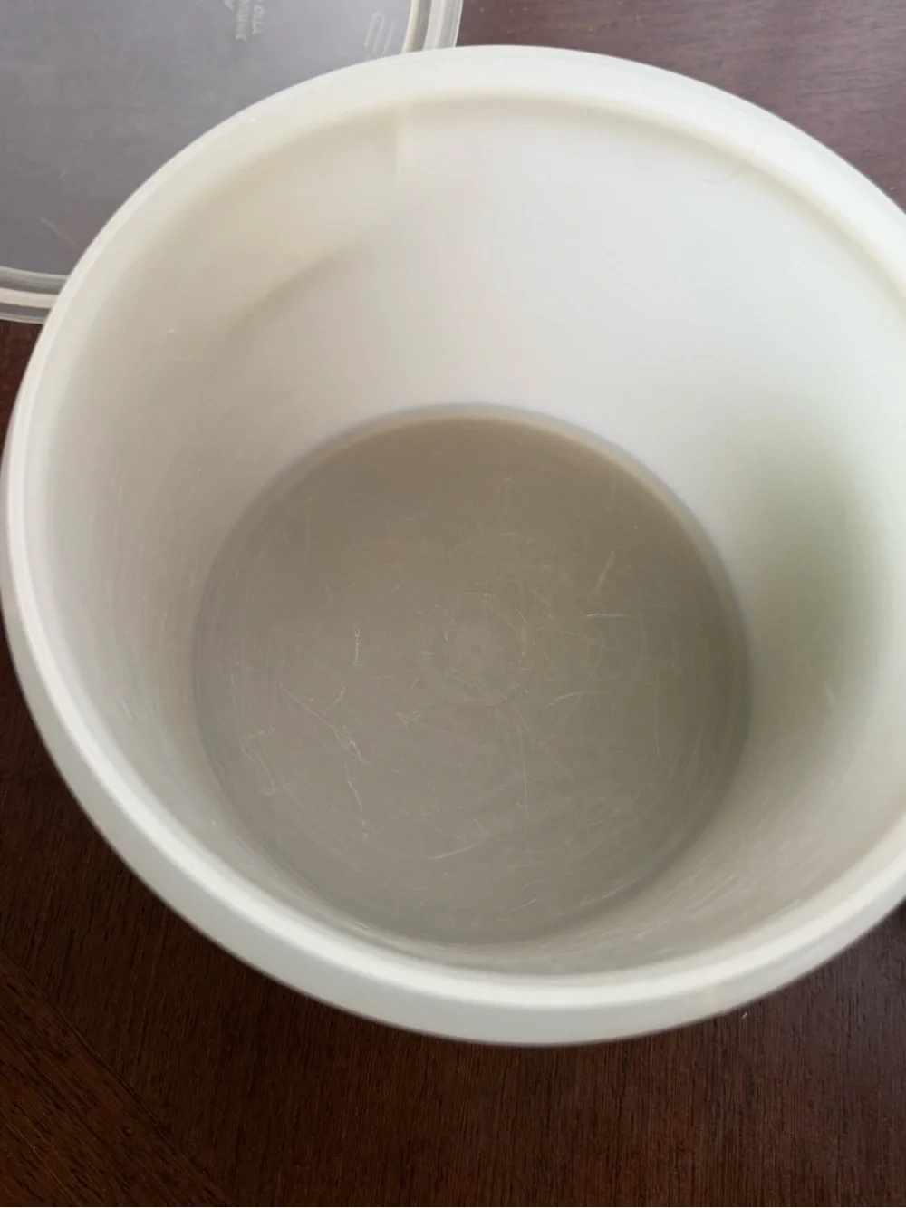 Tupperware Cream and Mint Green Round Food Storage Containers